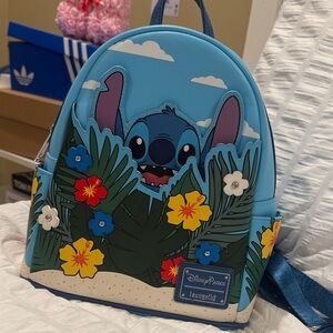 Disney Blue and Yellow Stitch Backpack
